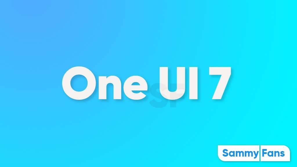 One UIOne UI 7 Release Date