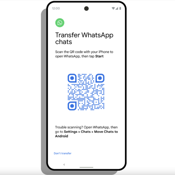 Bring your WhatsApp chat history to Android.