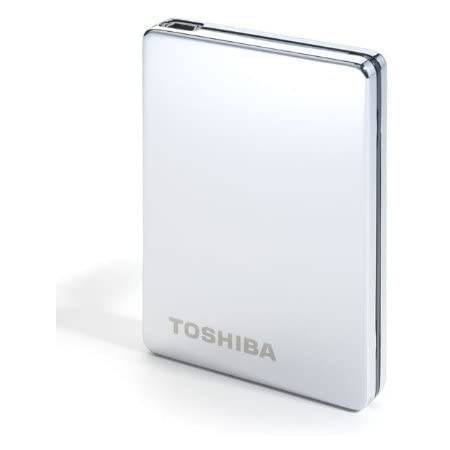 Toshiba External Silver Steel Hard Drive