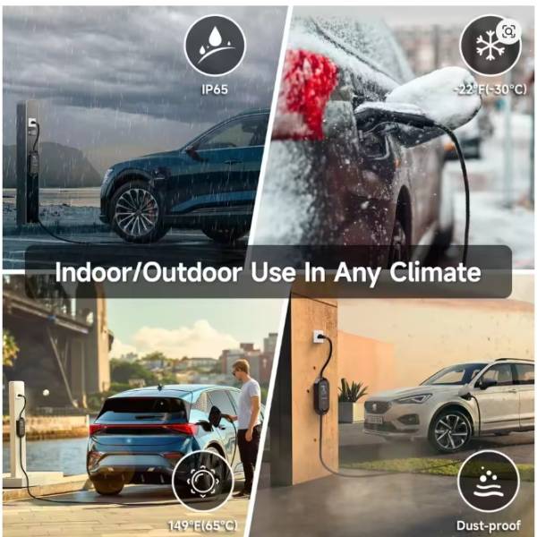 Type 2 Portable EV Charger (EU Plug) | Techsupport