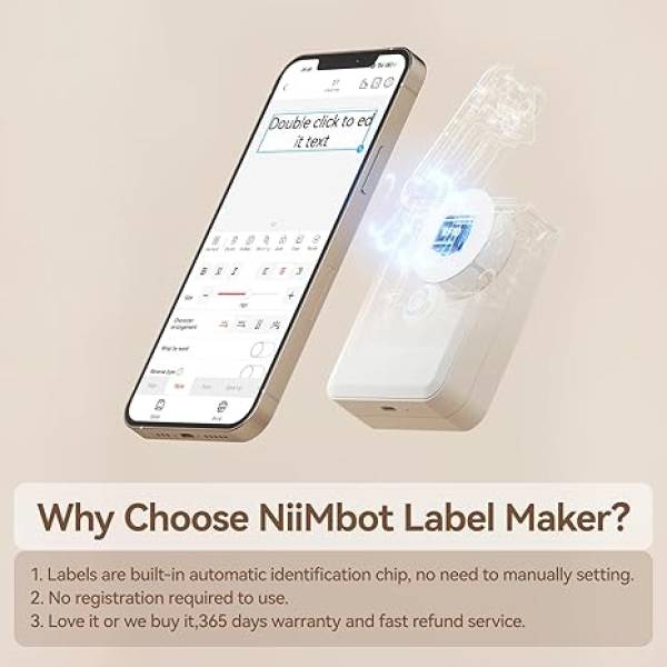 NIIMBOT D110 Bluetooth Label Machine | Techsupport